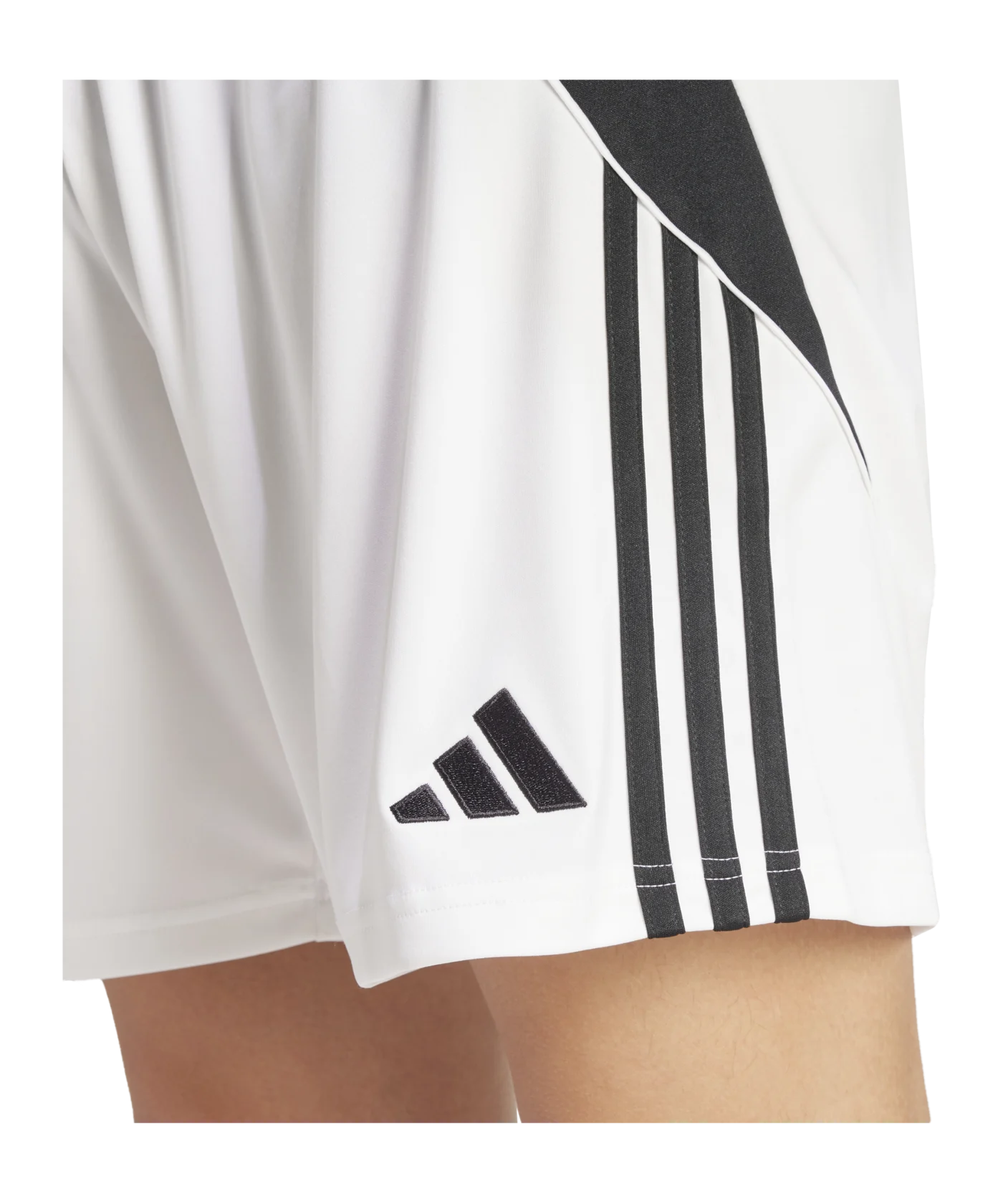 adidas Tiro 24 Short Weiss Schwarz