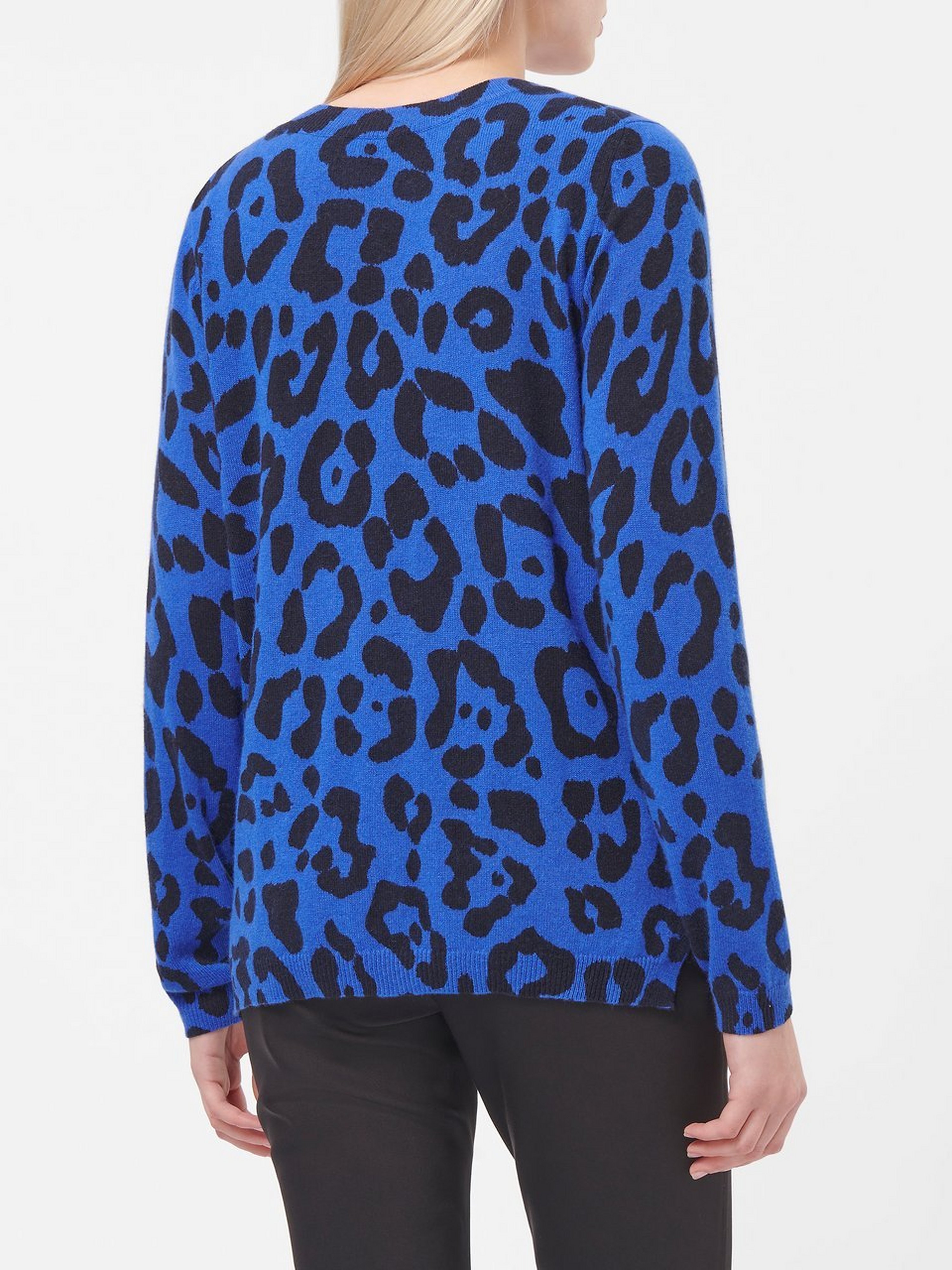 Rundhals-Pullover aus 100% Premium-Kaschmir