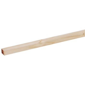 Bouwhout vuren geschaafd 12x18 mm 270 cm
