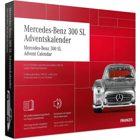 Franzis Adventskalender Mercedes Benz 300 SL, 2020