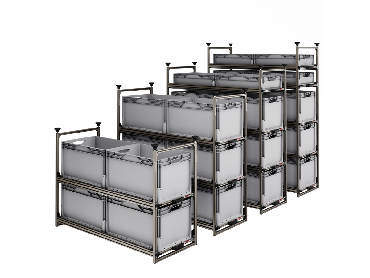 Nova Racks Serie M rekkensysteem extra level - 40x90 cm