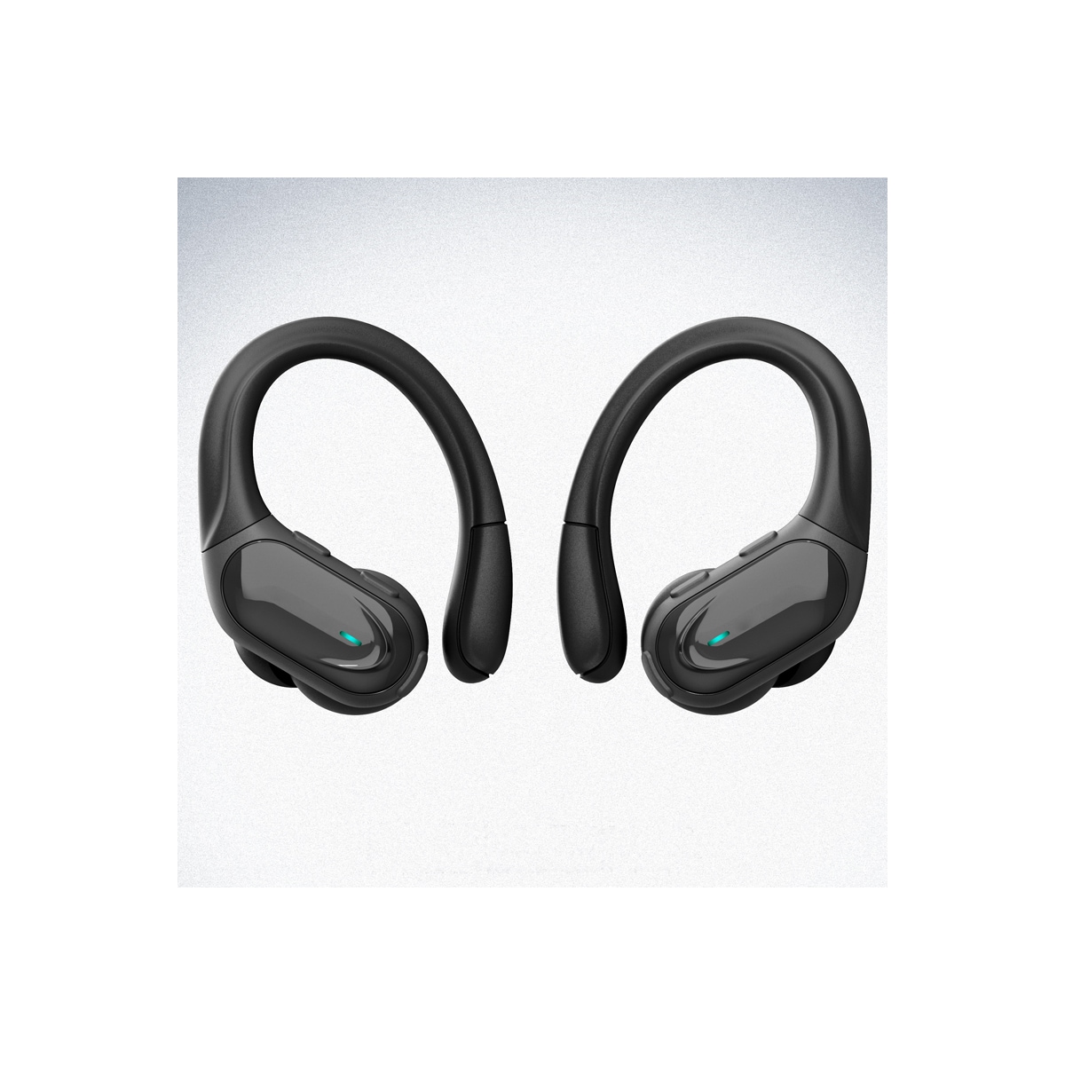 Trådløst lytteutstyr Bluetooth 5.1 svart