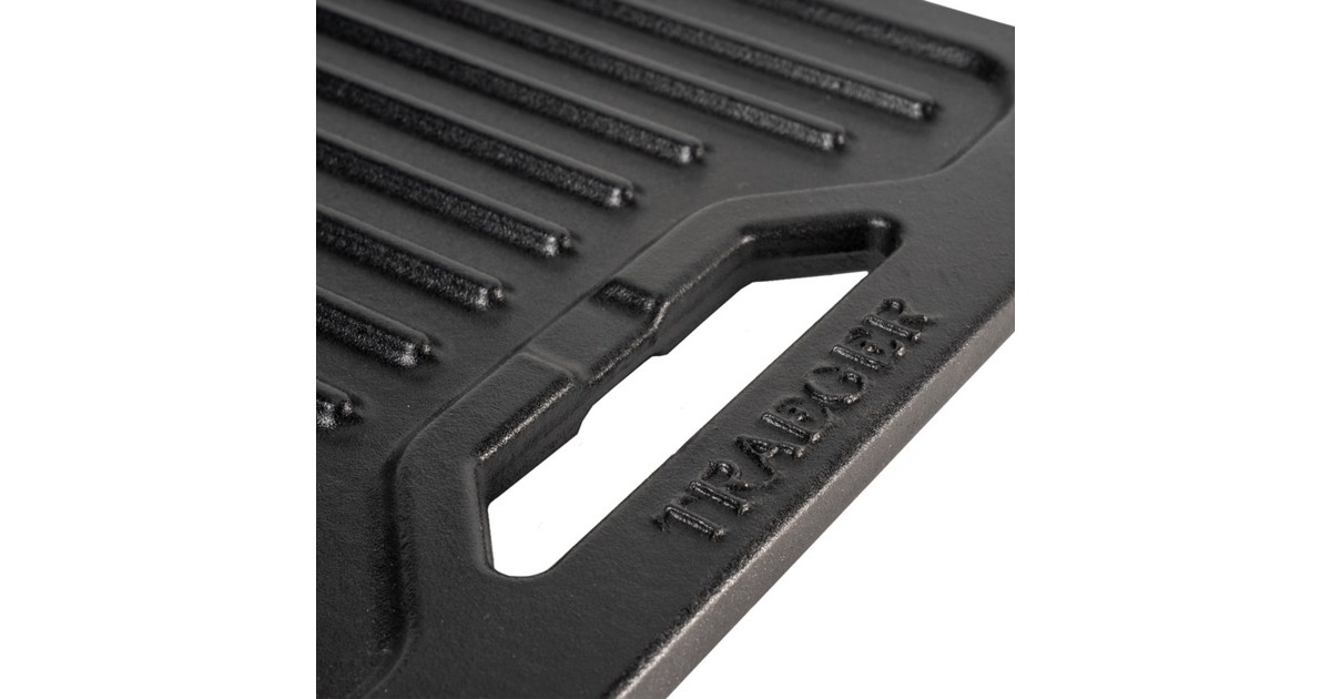 TraegerModiFIRE Reversible Cast Iron Griddle grillplaat  (Zwart)