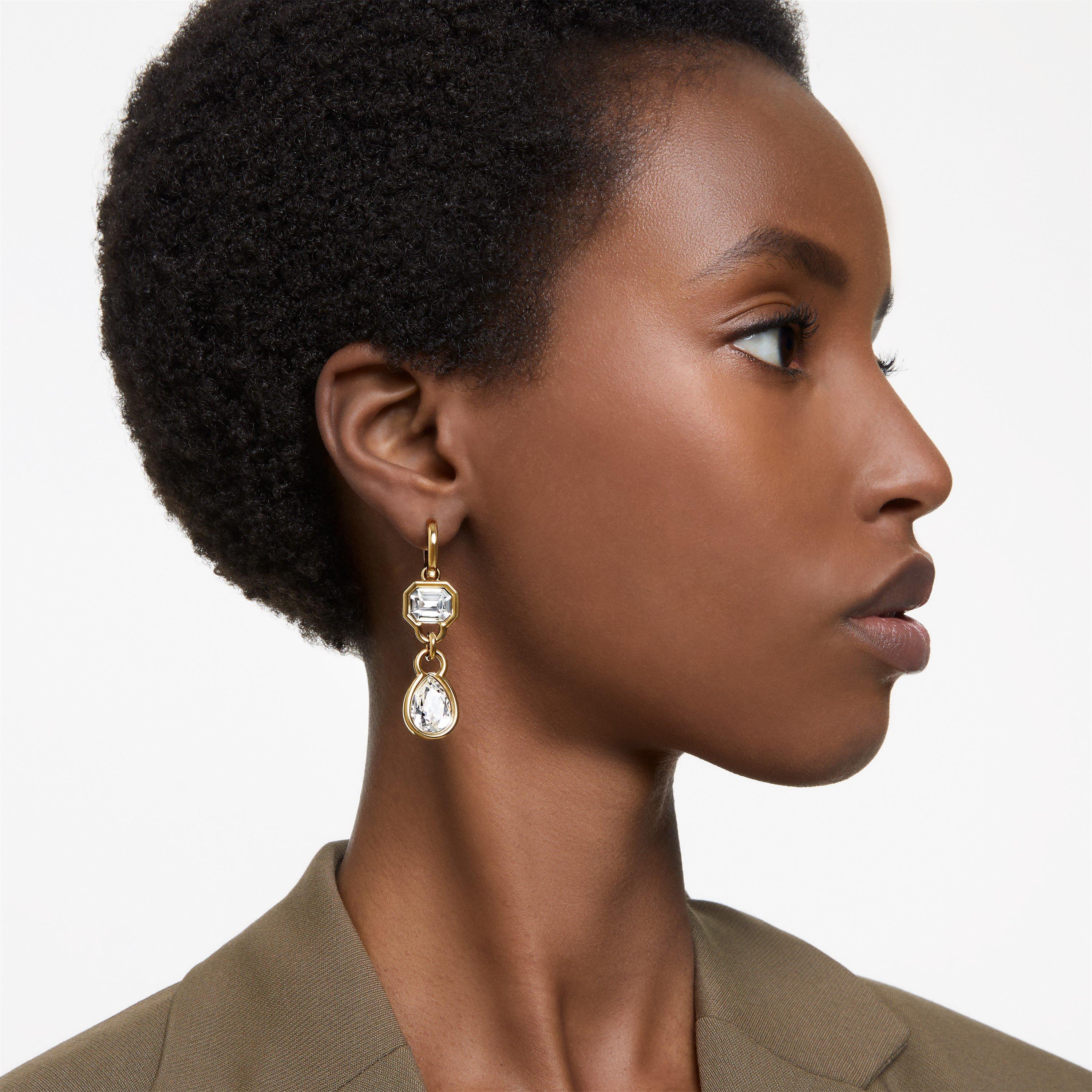 Swarovski Imber Mixed Cut Drop Earrings