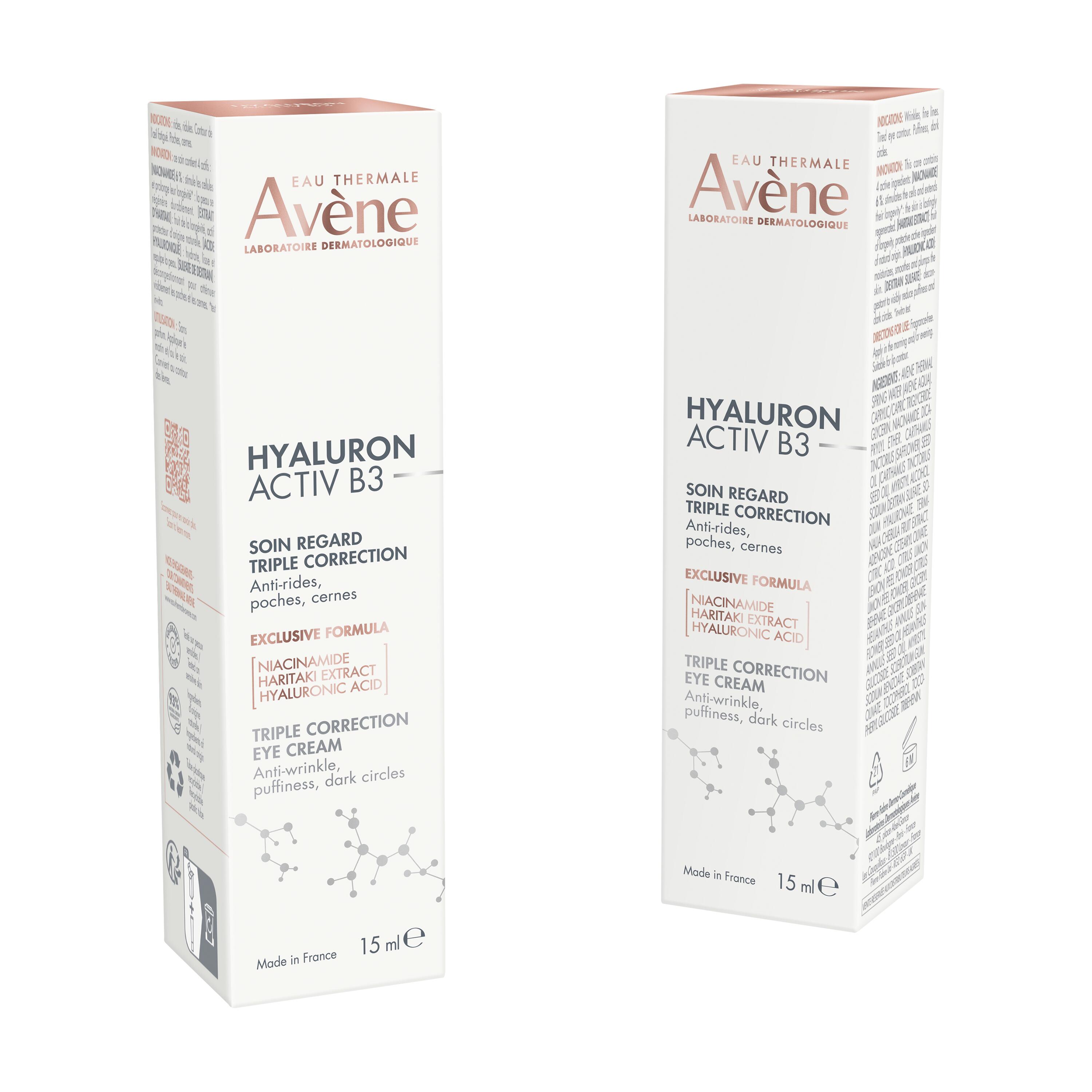 AVENE Hyaluron Activ B3 Augenpflege<br>15 ml, Tube