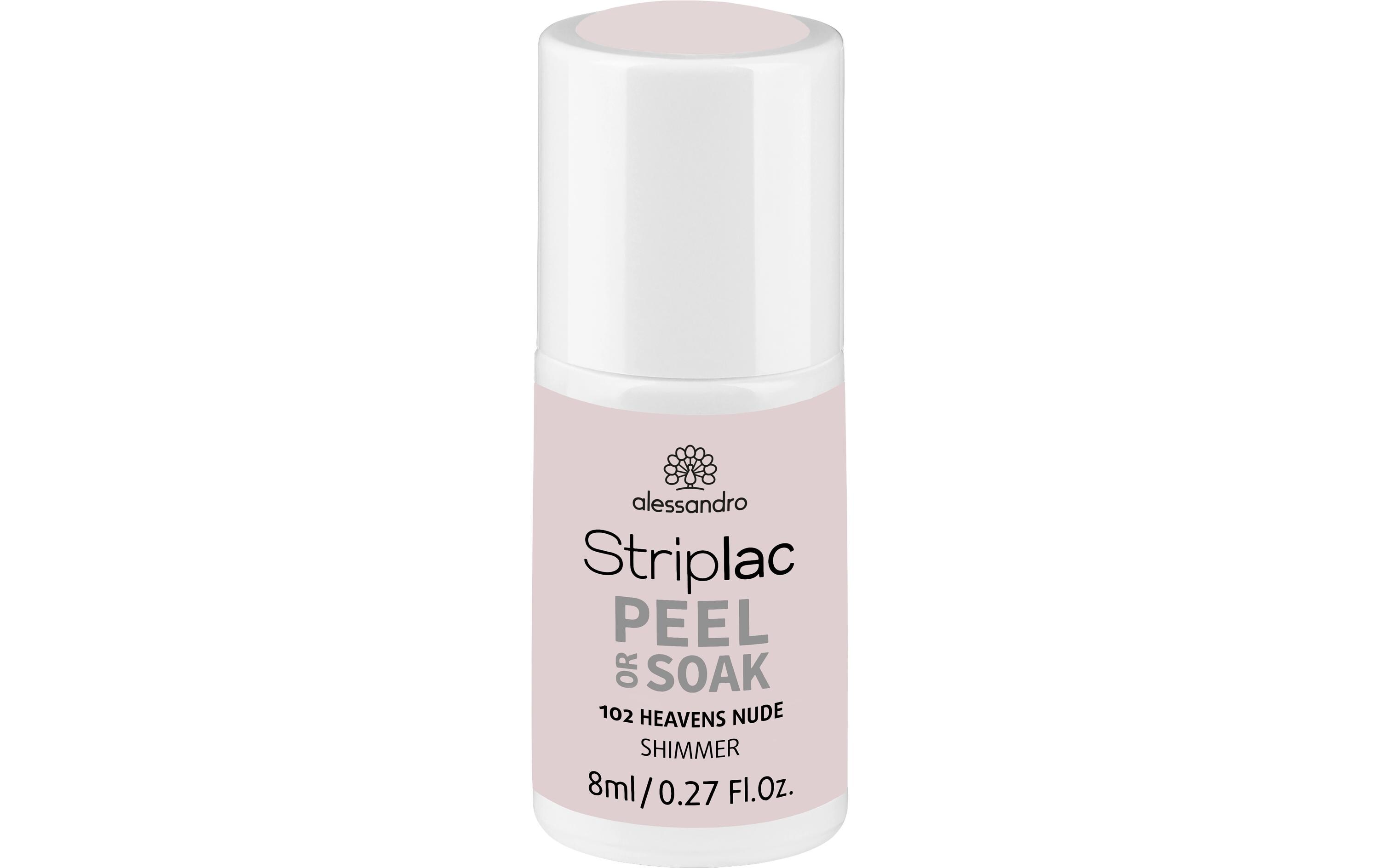 Nagelgel Striplac 102 Heavens NudeKratz- und splitterfester Gel-Nagellack