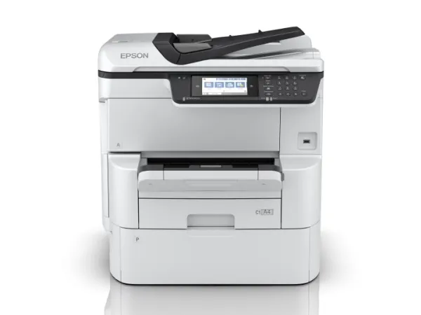 Epson WorkForce Pro WF-C878RDWF - Multifunktionsprinter - farve - blækprinter - A3 (297 x 420 mm) (original) - A3 (medie) - op til 22 spm (kopiering) - op til 24 spm (udskriver) - 335 ark - 33.6 Kbps - Gigabit LAN, Wi-Fi(n), USB 3.0, USB 2.0 vært
