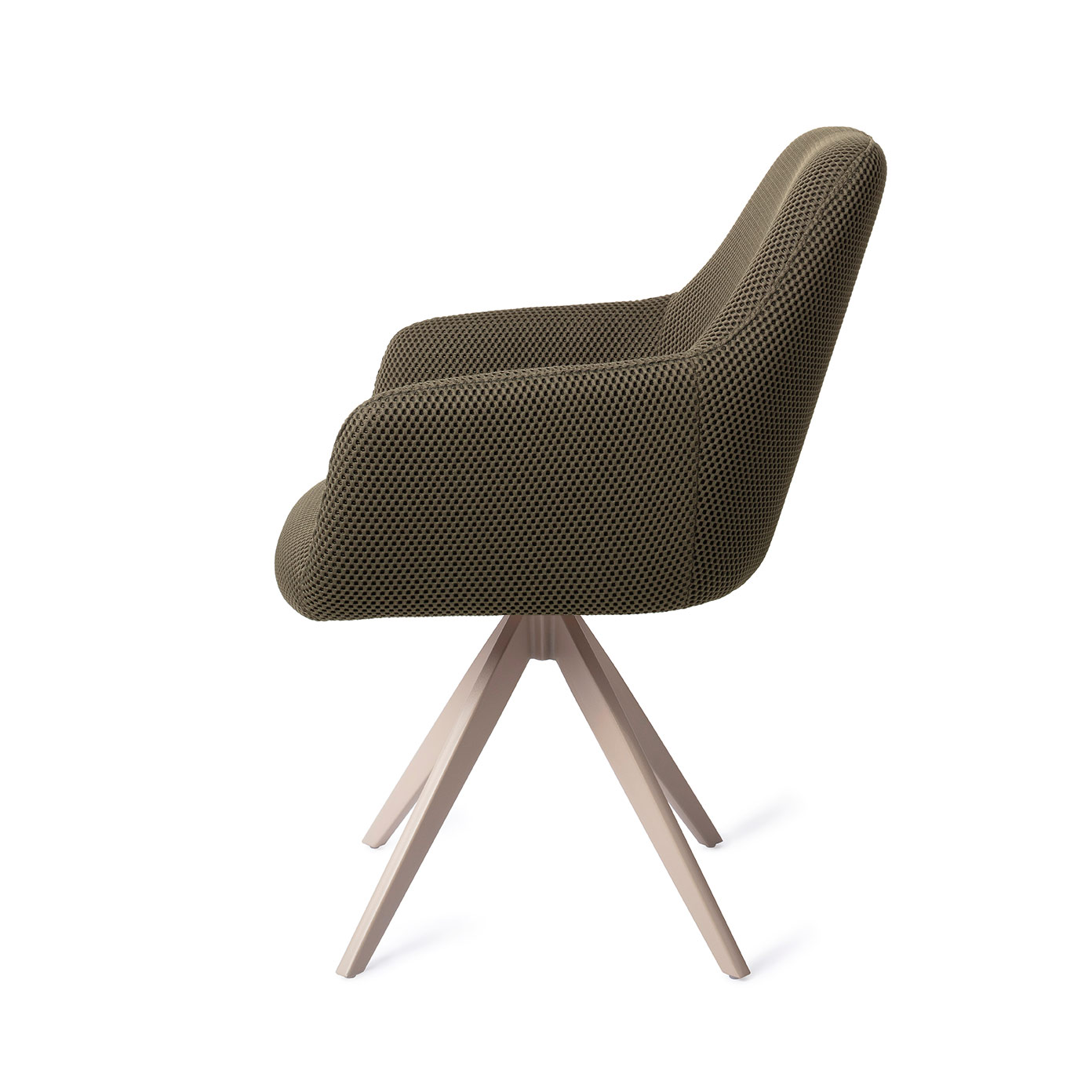 Eetkamerstoel Hiroo Turn Beige jungle jewel
