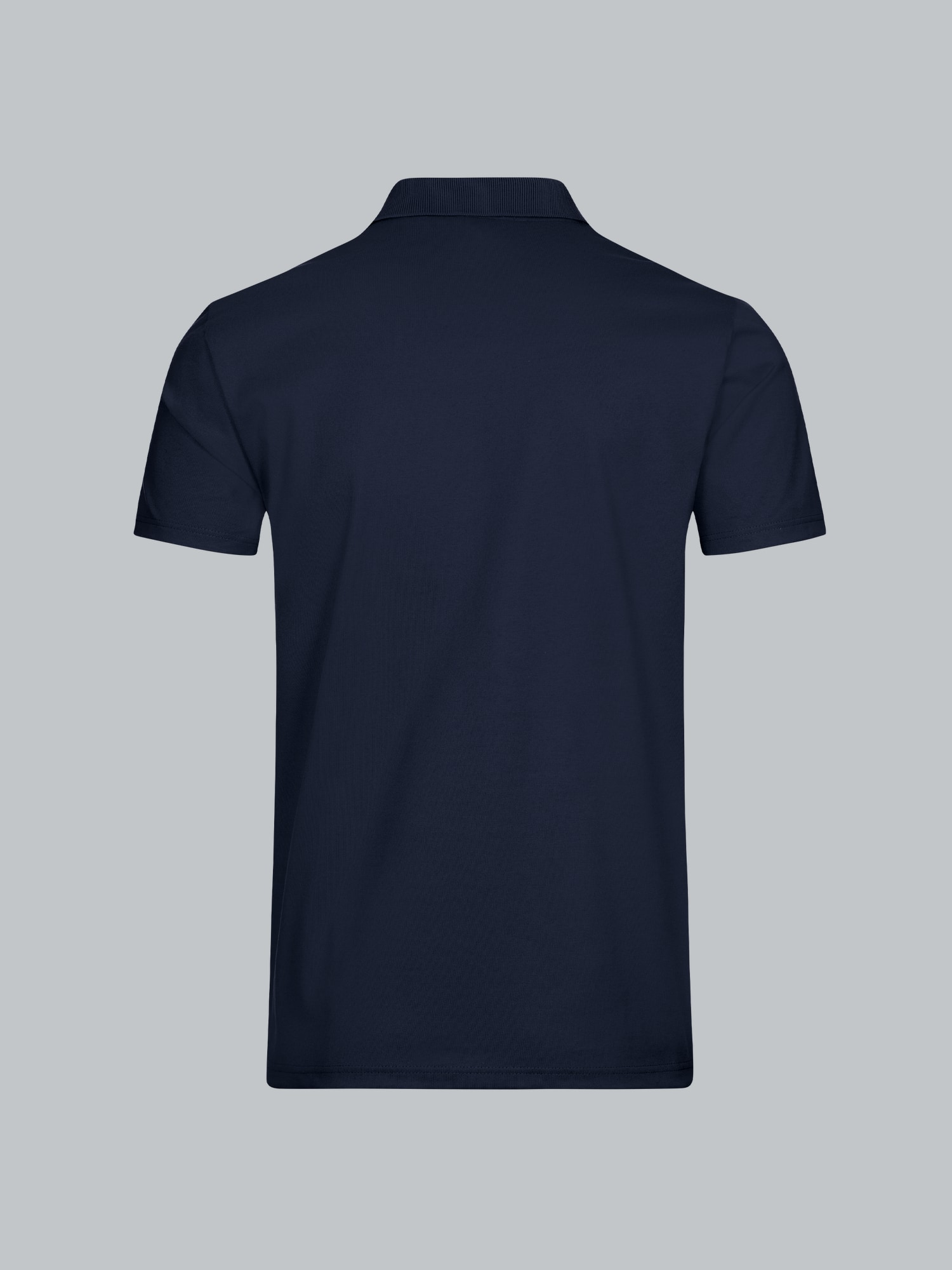 Poloshirt aus Single-Jersey Navy