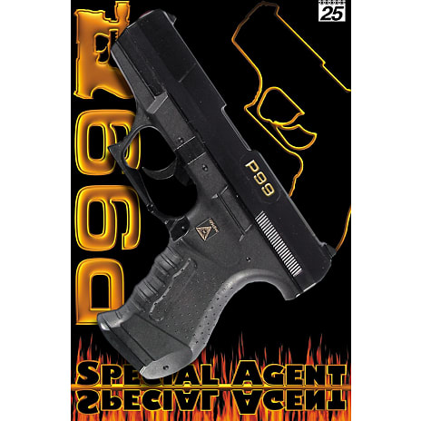 P99 Pistol - sort