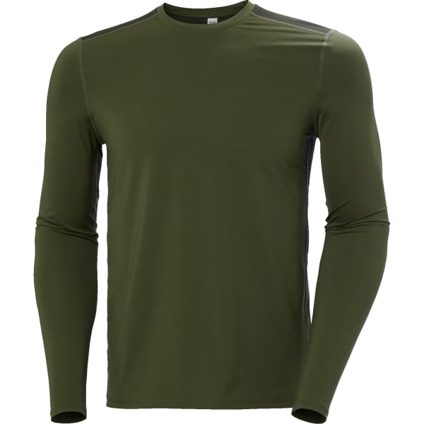 T-shirt trail HELLY HANSEN TECH TRAIL LS T-SHIRT UTILITY GREEN