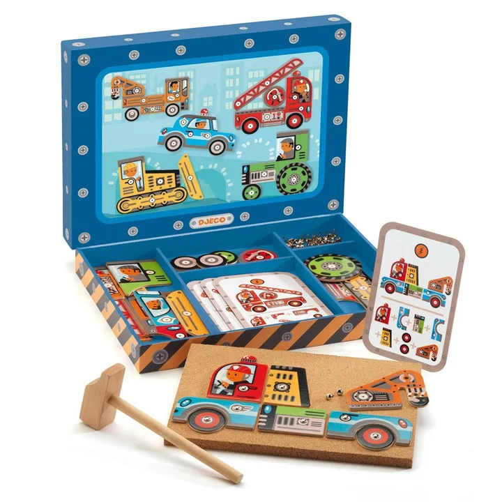 Djeco Jeu de dextérité Tap tap véhicules