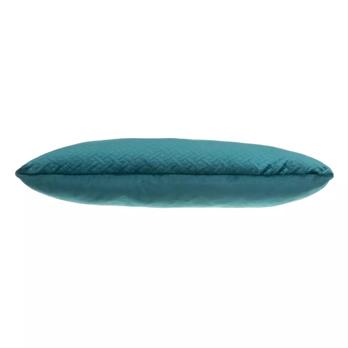 Coussin rectangulaire velours (30 x 50 cm) Dolce Bleu canard