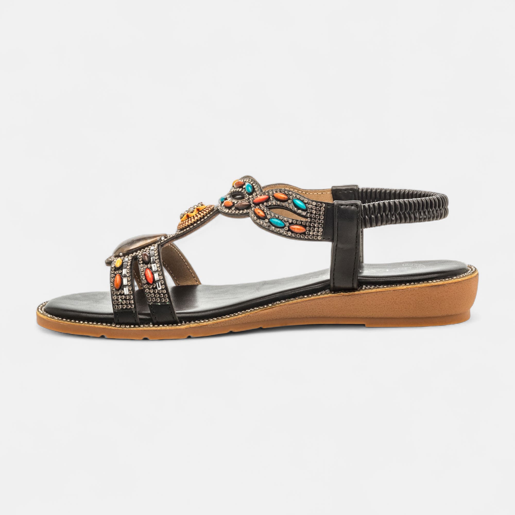 Nu-pieds Femme noir