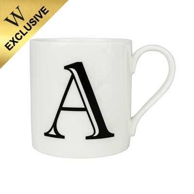 Waterstones Letter Mug A