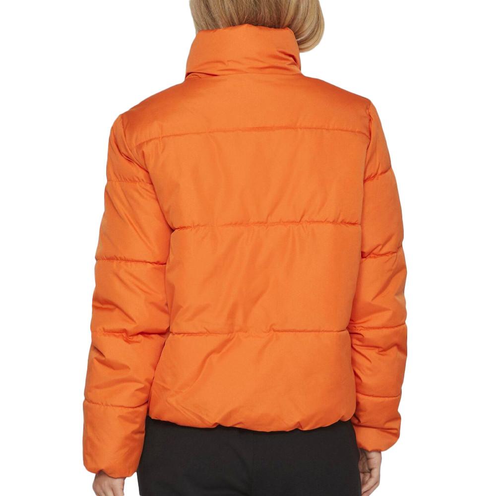 Vila Doudoune Orange Femme Vila Vitate