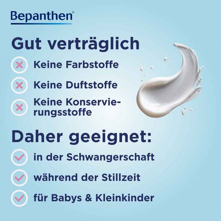 Bepanthen Wund- und Heilsalbe bei oberflächlichen Hautverletzungen, 50 g