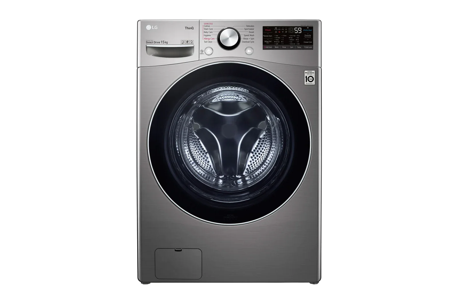 Machine à laver F0L9DYP2S -15Kg - Inox -