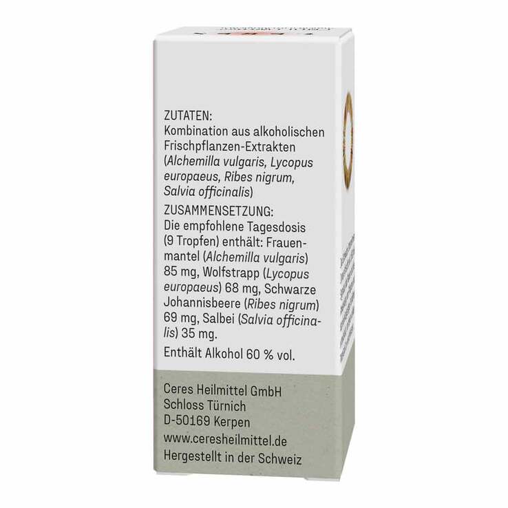CERES Frauenmantel Alchemilla Kombination Tropfen, 20 ml