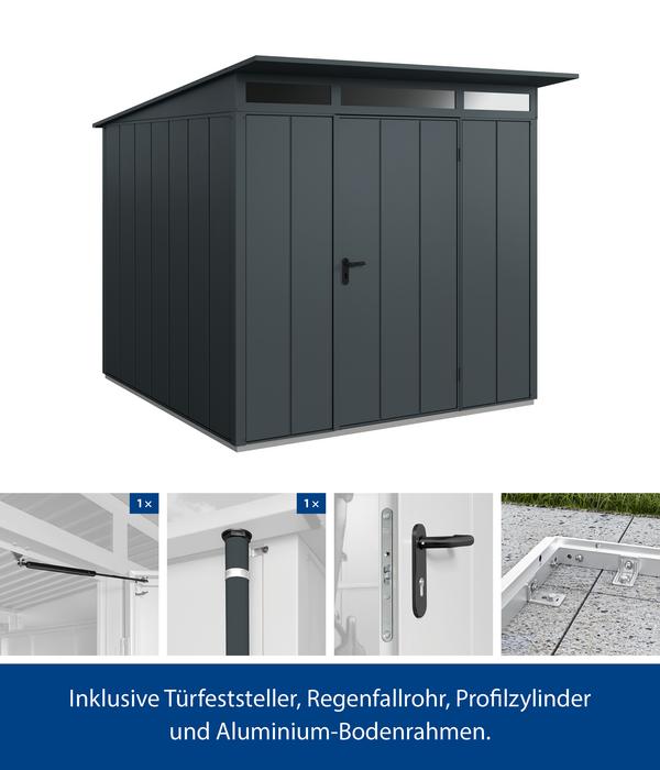 Hörmann Berry-Gerätehaus Modern-P Typ 2, ca.