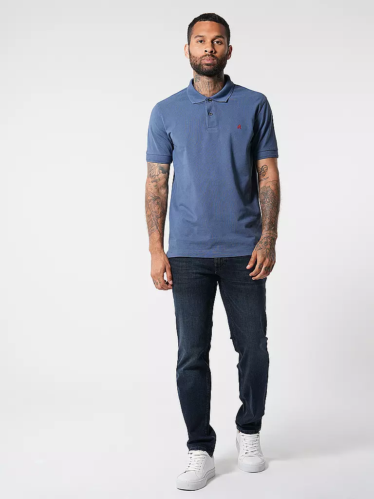 REPLAY Poloshirt  blau