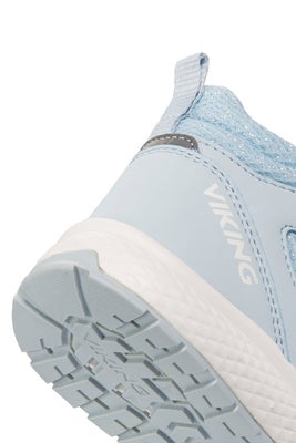Viking Bouncy Glitter Mid 2V GTX Sneakers, Light Blue
