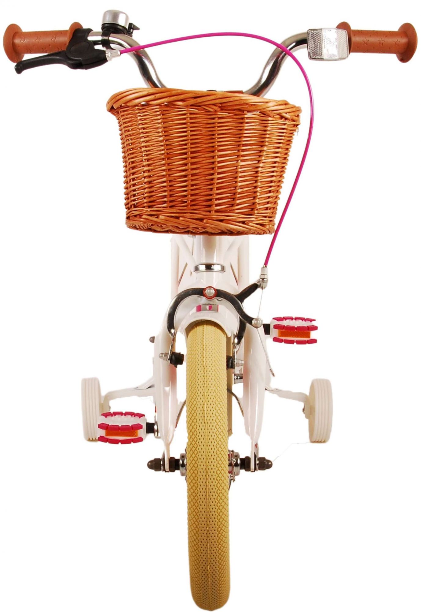 TPFSports Excellent Kinderfahrrad - Mädchen - 14 Zoll - Rücktritt + Handbremse - Grün