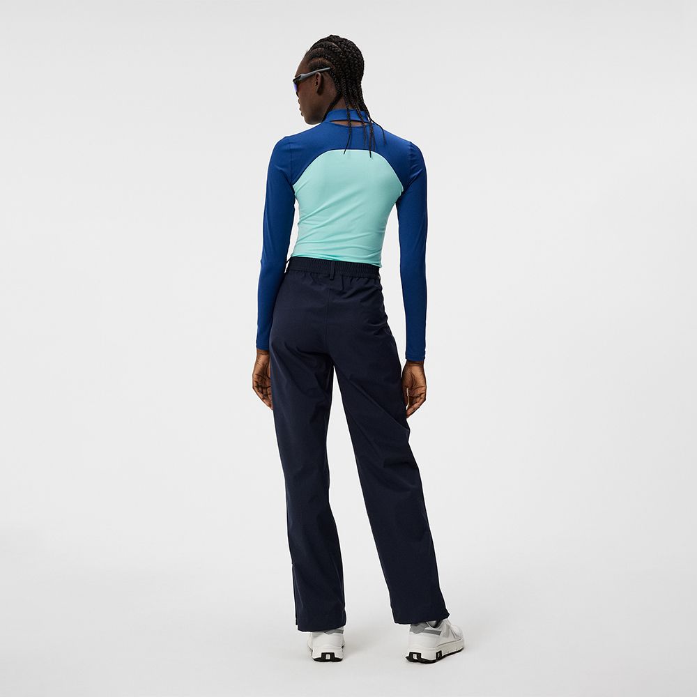 Evertine Regnbukse Dame Navy