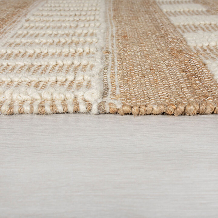 Jute loper - Jubio Medina Naturel/Creme