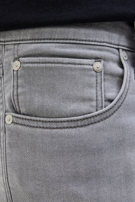 Jack & Jones grijze heren korte broek