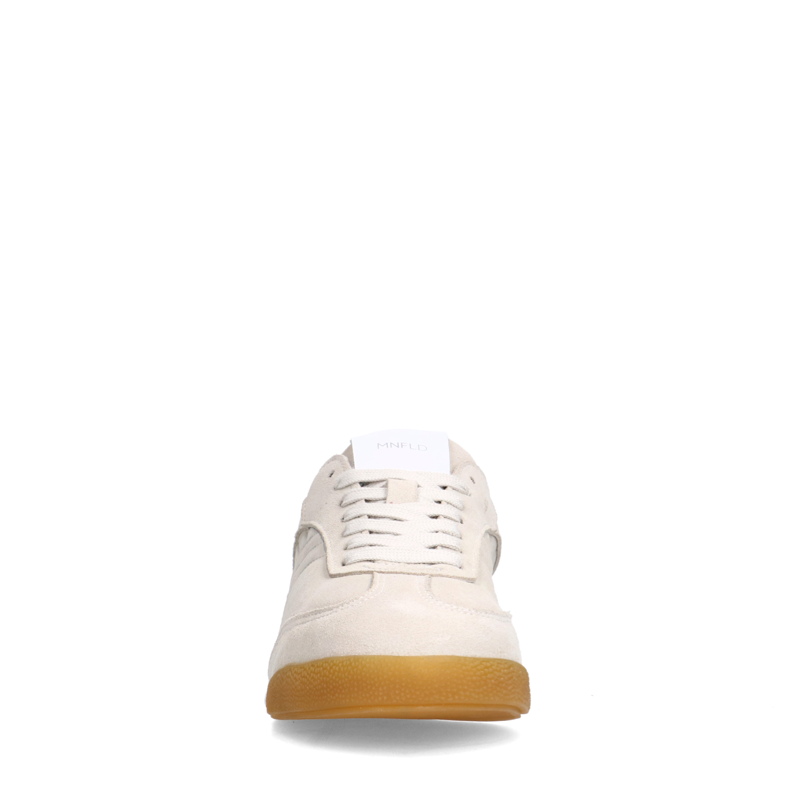 Beige suède sneakers