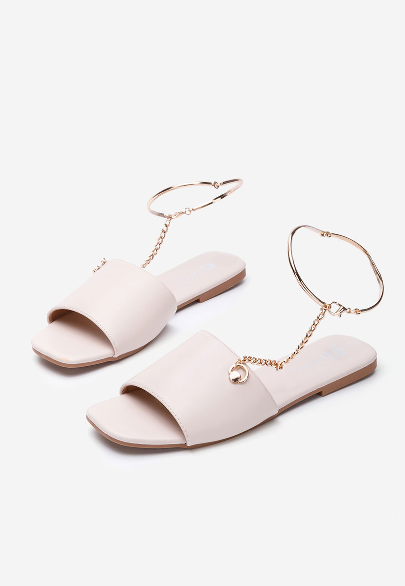 Mules femme beige Tolecia