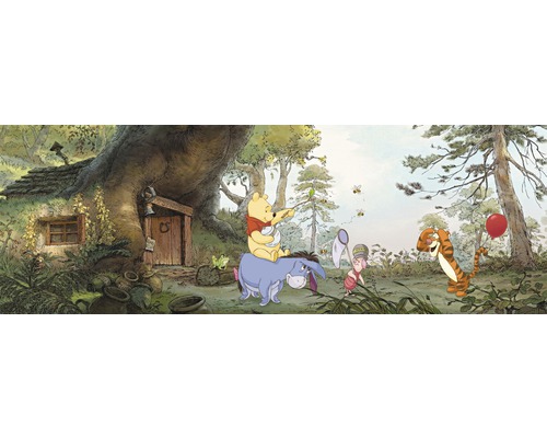 Fotobehangpapier 4-413 Disney Edition 4 Poeh's Huis 4-delige set 368 x 127 cm