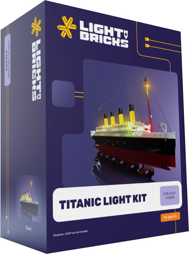 Light My Bricks™ Titanic lyskit