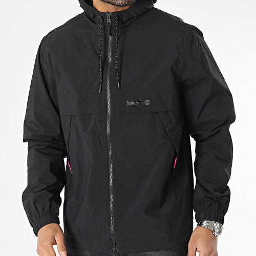 Veste Zippée Capuche A67WW Noir