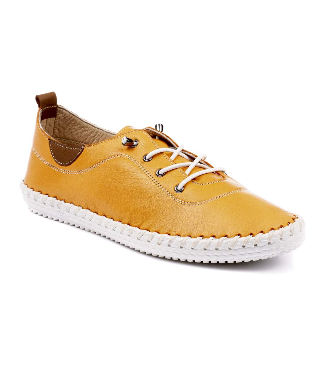 Lunar - Tennis ST IVES - Femme (Orange / Blanc) - UTGS285