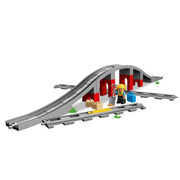 10872 - LEGO DUPLO Les rails et le pont du train