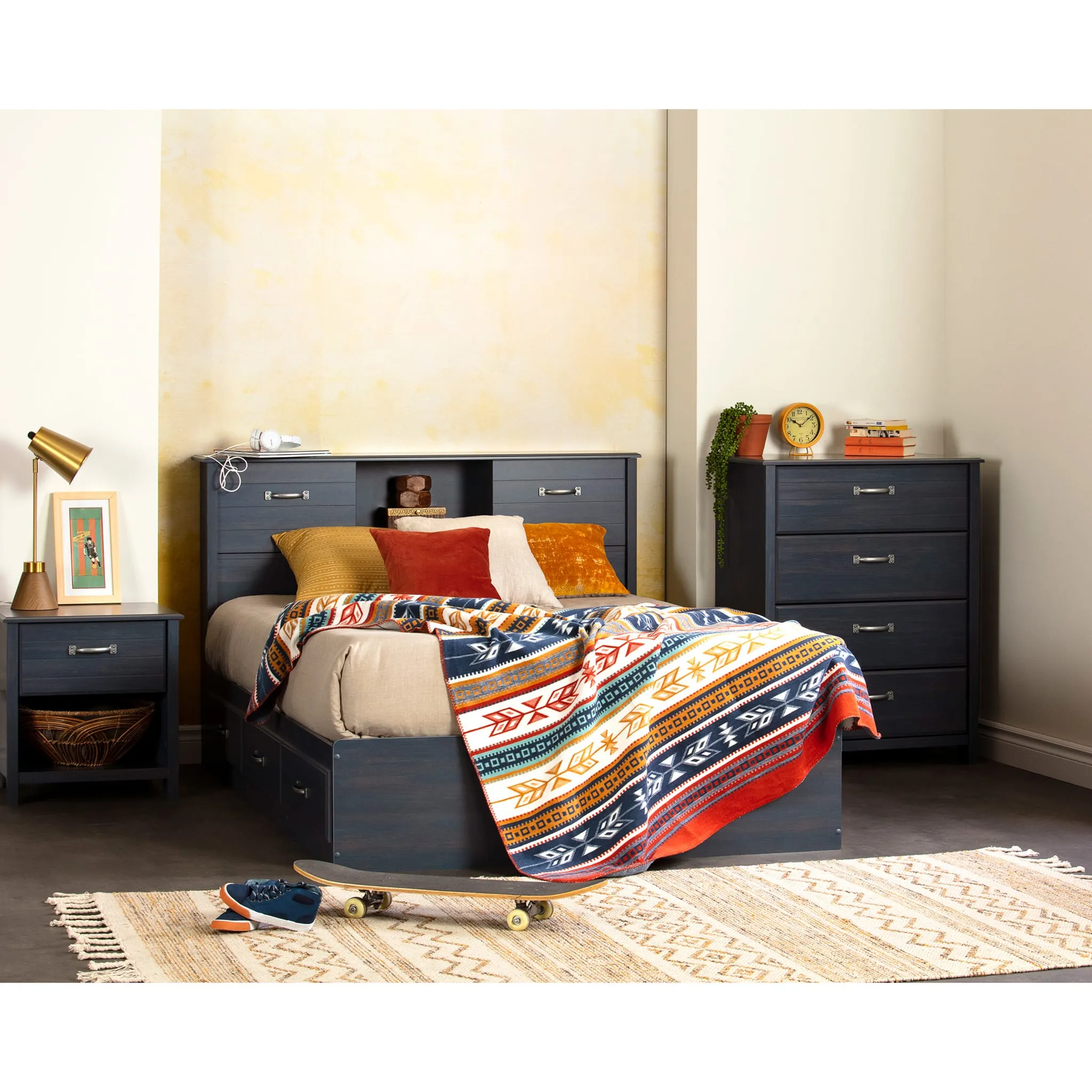 South Shore Commode 4 Tiroirs Ulysses - Myrtille