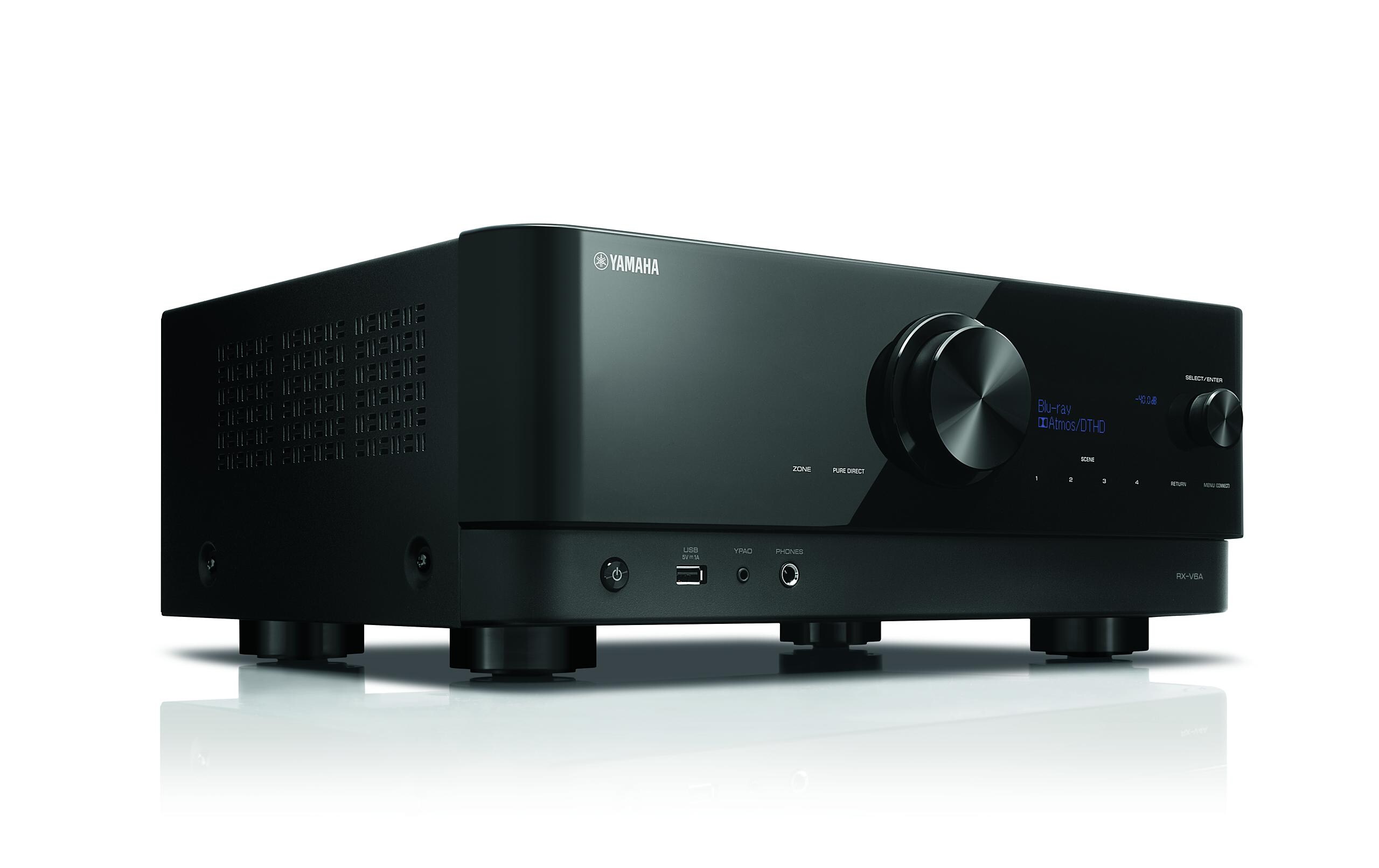 AV-Receiver RX-V6A Schwarz<br>7.2 AV-Receiver mit 100 W (8 ohms, 0.06% THD)