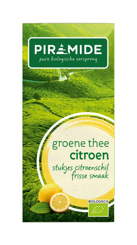 Piramide Groene Thee Met Citroen20 Stuks