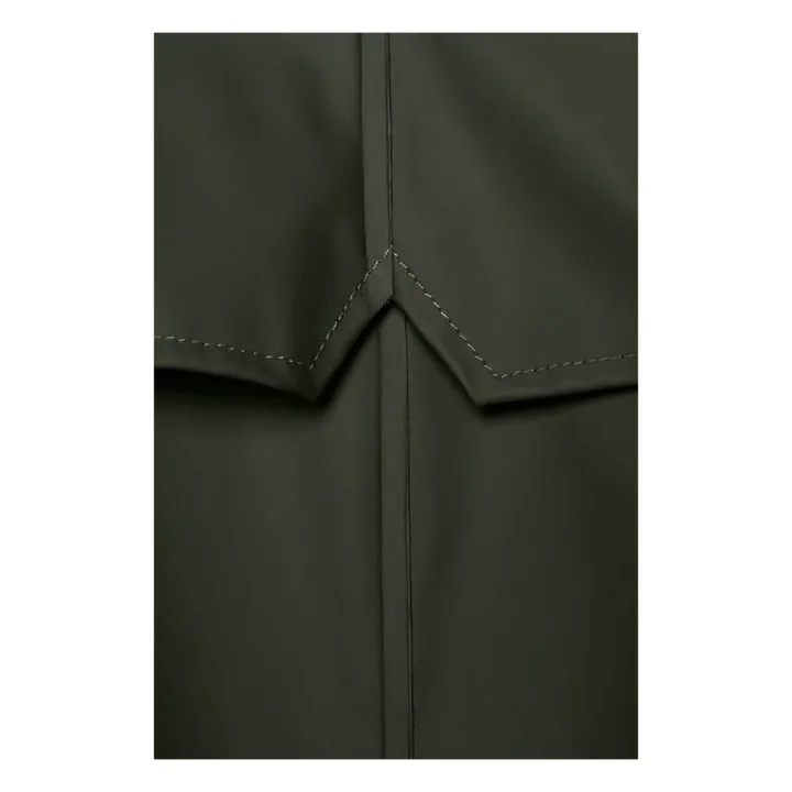 Rains Parka Fishtail Imperméable | Vert kaki