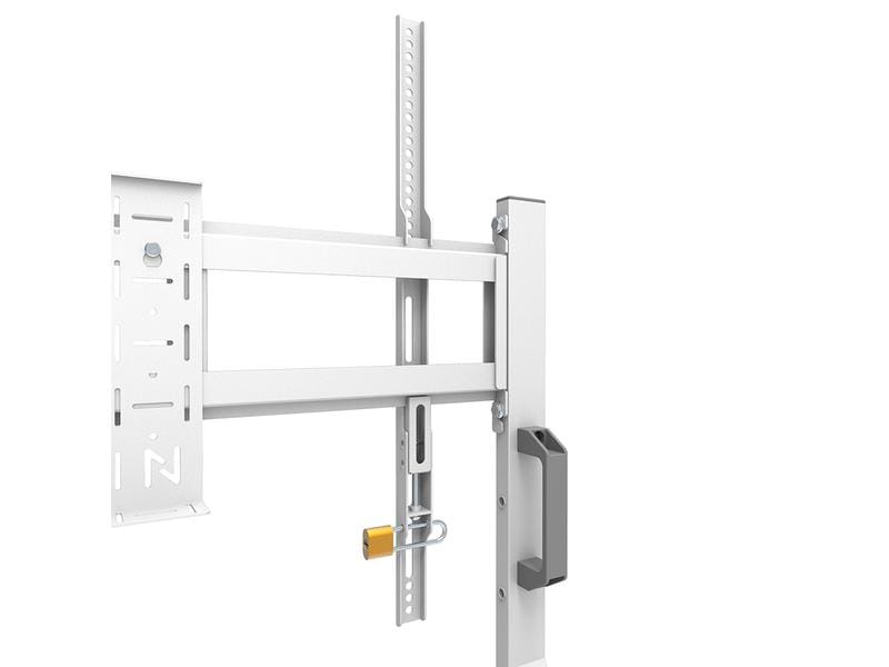 NEOMOUNTS TV-Trolley FL50-525WH1 Weiss Mobiler Bodenständer für 55-86