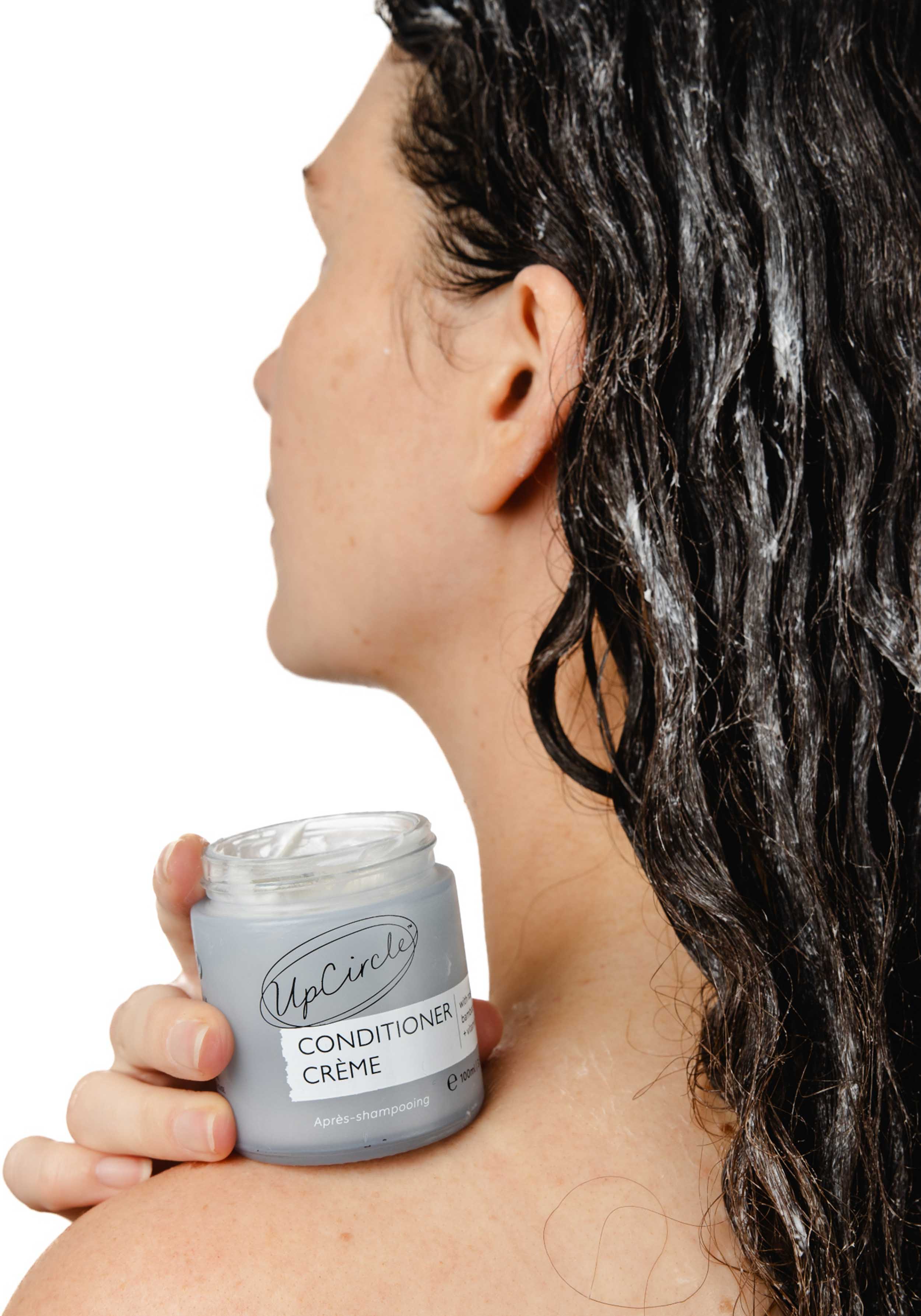 UpCircle Conditioner Creme Rosemary Oil, Bamboo Extract, Vitamin E