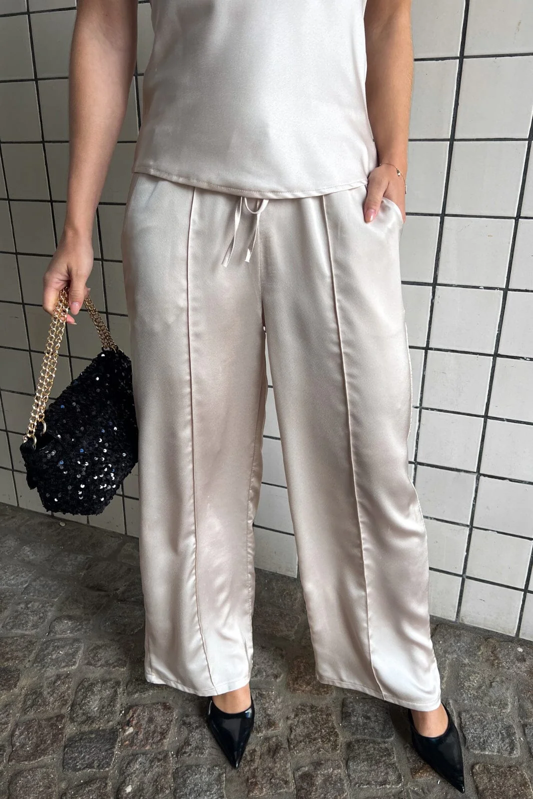 Noella Kuniko Pants 726 champagne