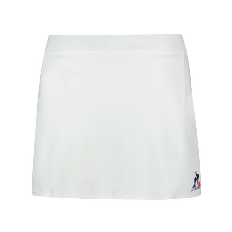 Jupe tennis femme Le Coq Sportif N3 blanche