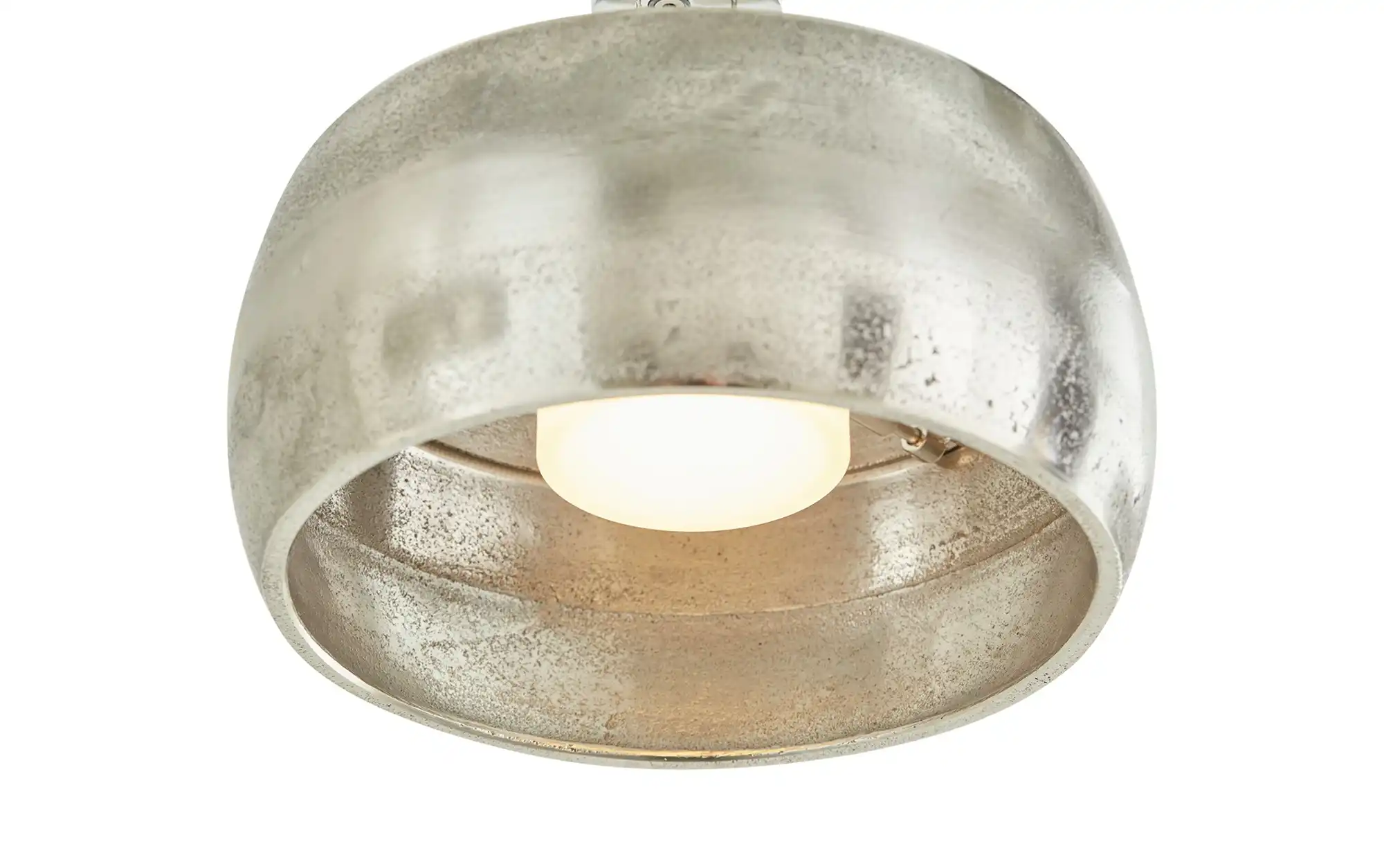 Fischer-Honsel LED-Pendelleuchte, 3-flammig, Schirme Nickel-matt antik