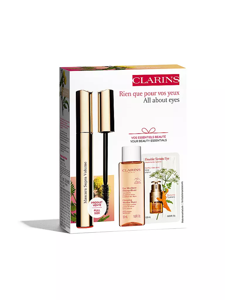 CLARINS Geschenkset - Wonder Volume Mascara Set 50ml / 8ml / 0,9 ml  keine Farbe