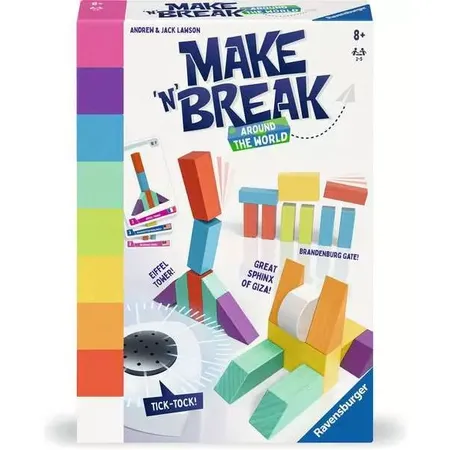 Ravensburger Make 'n' Break- Around the World