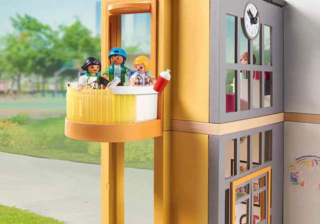 Playmobil® Konstruktions-Spielset »Grosse Schule (71327), My City Life« Made in Germany