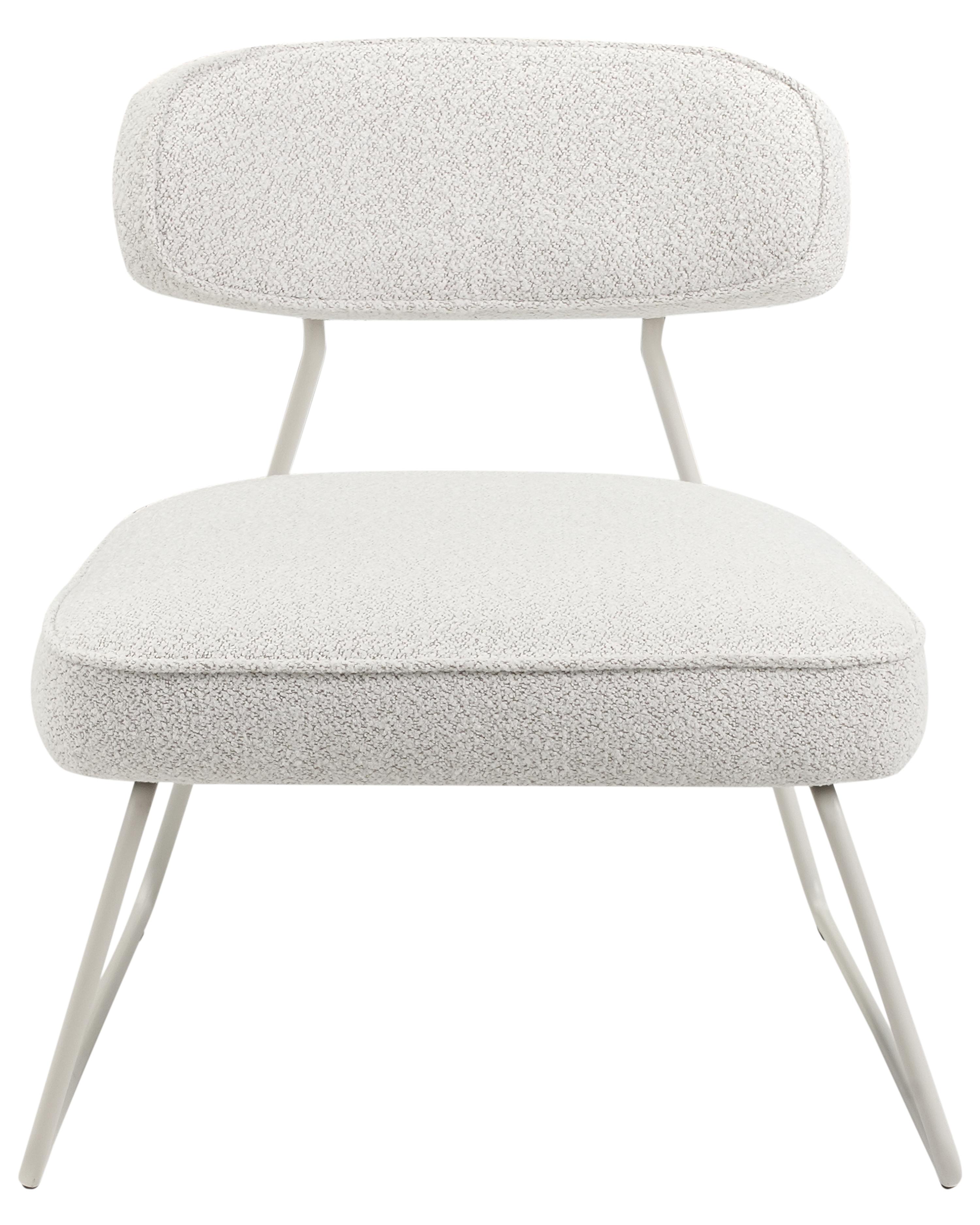 Set van 2 fauteuils FROVI Stof Gebroken wit